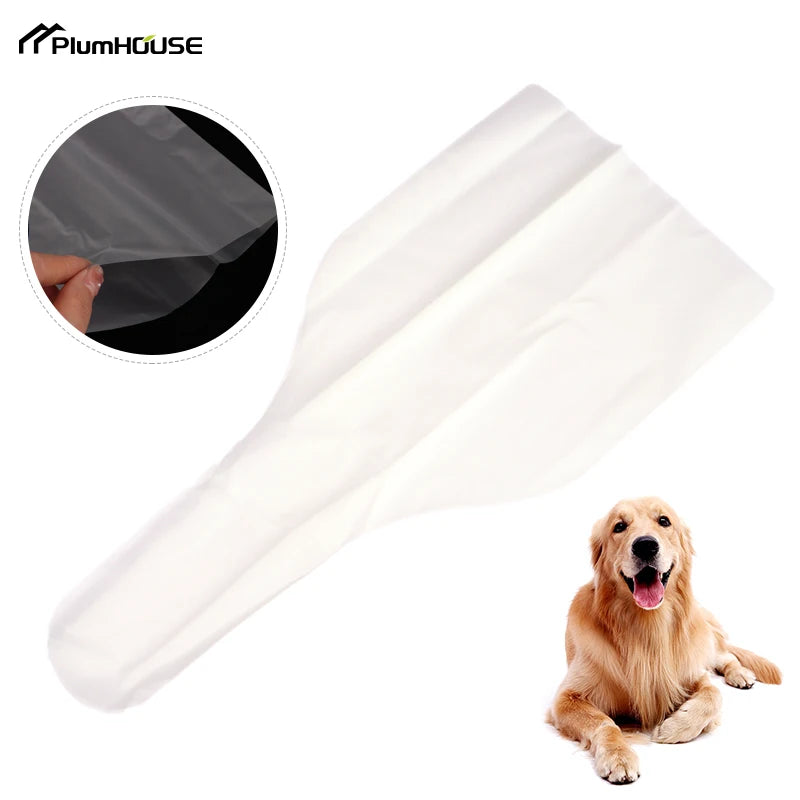 10PCS Pet Dog Semen Collection Bag Sperm Collect Disposable Artificial Insemination Tool Labrador Corgi Clinic Hospital Supplies