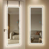 47"x14" Full Length Mirror with LED Lights, Wall Mounted Mirror, Light Up Mirror for Bedroom, Living Room